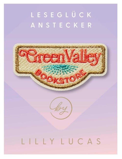 Leseglück-Anstecker 'Green Valley Bookstore' - 