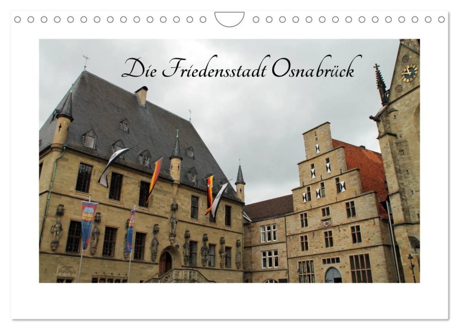 Die Friedensstadt Osnabrück (Wandkalender 2026 DIN A4 quer), CALVENDO Monatskalender - Jörg Sabel