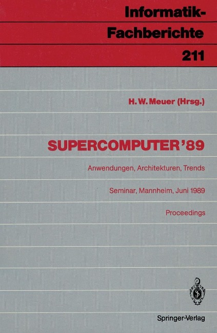 Supercomputer '89 - 