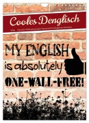 Cover-Bild zum Titel 'Cooles Denglisch (Wandkalender 2026 DIN A4 hoch), CALVENDO Monatskalender' von 'Sabine Löwer'