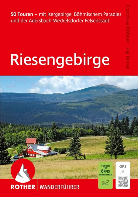 ROTHER Wanderführer Riesengebirge. 50 Touren - Kaj Kinzel, Franziska Rößner
