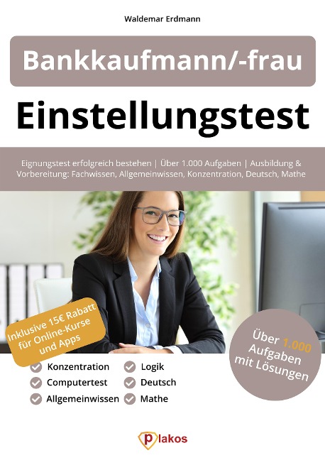 Einstellungstest Bankkaufmann / Bankkauffrau - Waldemar Erdmann
