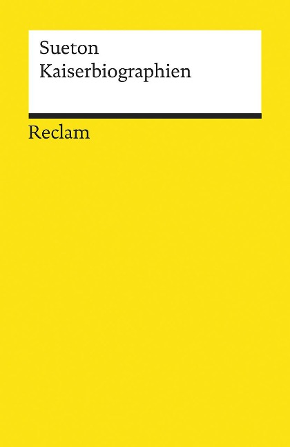 Kaiserbiographien - Sueton