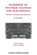 Cover-Bild zum Titel 'Handbook of Polymer Coatings for Electronics' von 'James J. Licari, Laura A. Hughes'