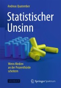 Cover-Bild zum Titel 'Statistischer Unsinn' von 'Andreas Quatember'