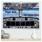 Cover-Bild zum Titel 'Flight deck - das beste Büro (hochwertiger Premium Wandkalender 2026 DIN A2 quer), Kunstdruck in Hochglanz' von 'Andy D.'