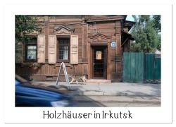 Cover-Bild zum Titel 'Holzhäuser in Irkutsk (Wandkalender 2026 DIN A2 quer), CALVENDO Monatskalender' von 'Lucy M. Laube'