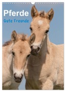 Cover-Bild zum Titel 'Pferde Gute Freunde (Wandkalender 2026 DIN A3 hoch), CALVENDO Monatskalender' von 'Meike Bölts'
