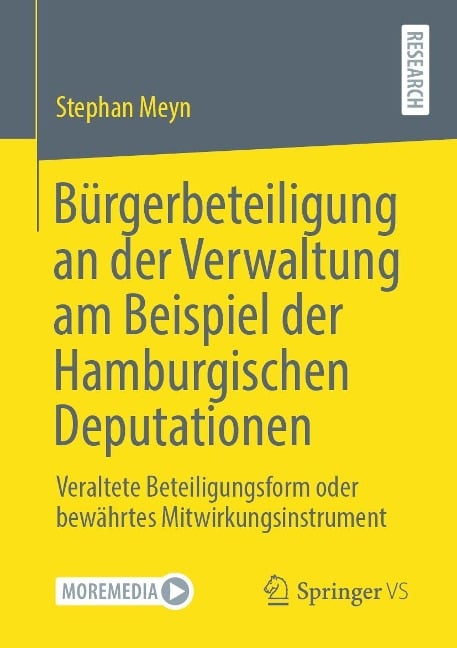 Bürgerbeteiligung an der Verwaltung am Beispiel der Hamburgischen Deputationen - Stephan Meyn