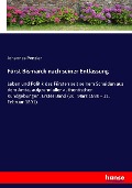Cover-Bild zum Titel 'Fürst Bismarck nach seiner Entlassung' von 'Johannes Penzler'