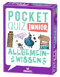 Cover-Bild zum Titel 'Pocket Quiz junior Allgemeinwissen' von 'Nicola Berger'