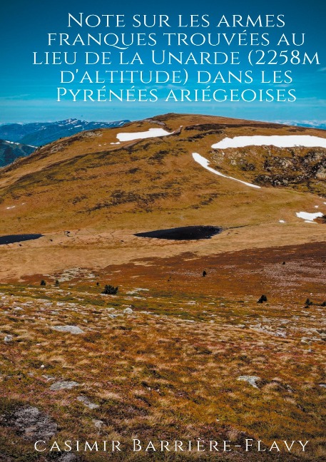 Note sur les armes franques trouvées au lieu de la Unarde (2258m d'altitude) dans les Pyrénées ariégeoises - Casimir Barrière-Flavy