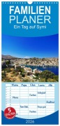 Familienplaner 2026 - Ein Tag auf Symi mit 5 Spalten (Wandkalender, 21 x 45 cm) CALVENDO - Martina Fornal