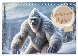 Cover-Bild zum Titel 'Monster & Mythen (Tischkalender 2026 DIN A5 quer), CALVENDO Monatskalender' von 'Sell Pixs:Sell'