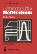 Cover-Bild zum Titel 'Automobil-Meßtechnik' von 'Horst Klingenberg'