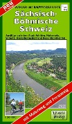 Cover-Bild zum Titel 'Wander- und Radwanderkarte Sächsisch-Böhmische Schweiz' von ''