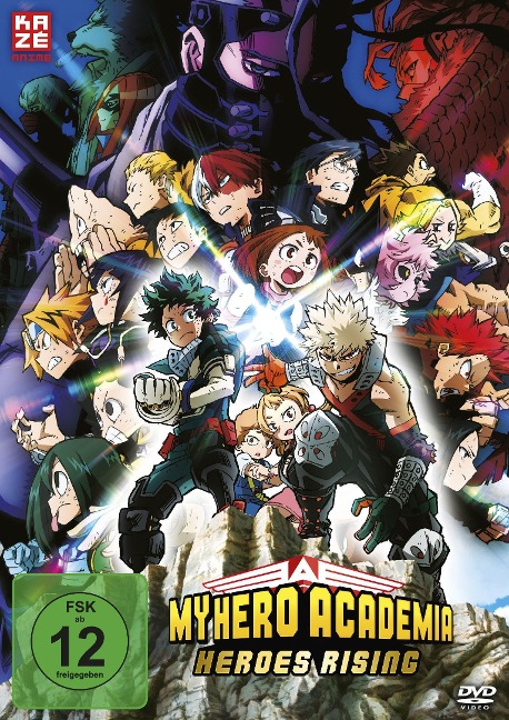 My Hero Academia - The Movie: Heroes Rising - DVD - Kenji Nagasaki