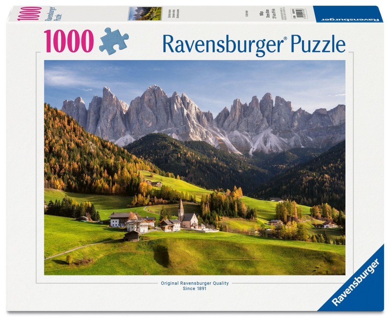 Erwachsenenpuzzle 1000 Teile - Dolomiten im Herbst - 