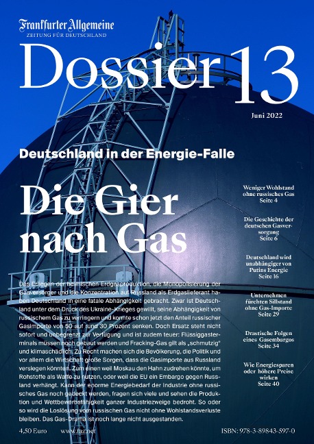 Die Gier nach Gas - Frankfurter Allgemeine Archiv Rights Management