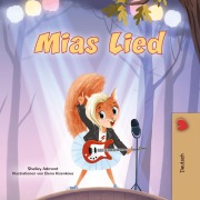 Cover-Bild zum Titel 'Mias Lied (German Bedtime Collection)' von 'Shelley Admont, Kidkiddos Books'