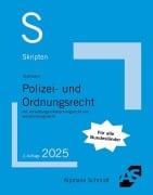 Cover-Bild zum Titel 'Skript Polizei- und Ordnungsrecht' von 'Martin Stuttmann'