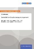 Cover-Bild zum Titel 'Betriebliches Eingliederungsmanagement' von 'I. Lukmann'