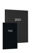 Cover-Bild zum Titel 'Buchkalender-Set: Buchkalender & Wochenplaner 2026 schwarz' von ''