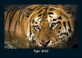 Tiger 2022 Fotokalender DIN A5 - Tobias Becker