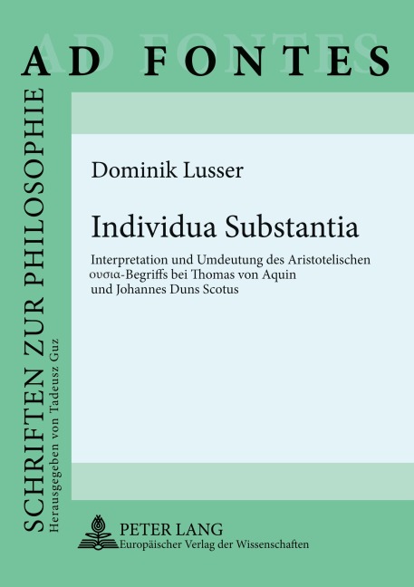 Individua Substantia - Dominik Lusser