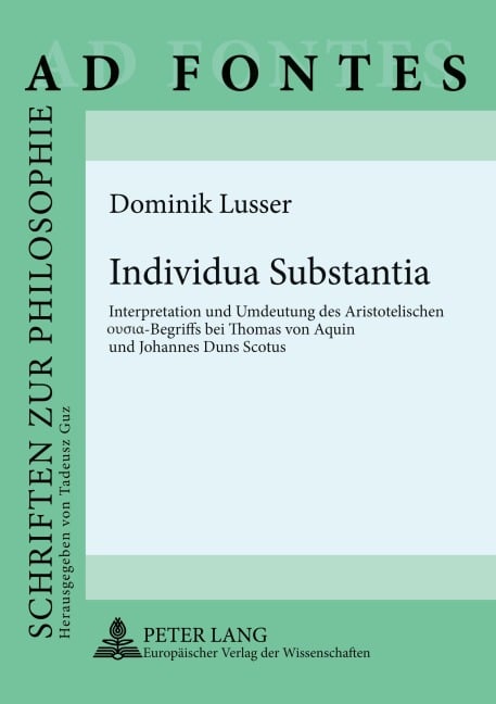 Individua Substantia - Dominik Lusser