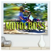 Cover-Bild zum Titel 'Motocross - Adrenalin pur (hochwertiger Premium Wandkalender 2026 DIN A2 quer), Kunstdruck in Hochglanz' von 'Renate Bleicher'