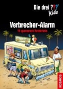 Cover-Bild zum Titel 'Die drei ??? Kids, Verbrecher-Alarm. (drei Fragezeichen Kids)' von 'Ulf Blanck, Boris Pfeiffer'