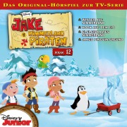 Cover-Bild zum Titel '12: Winter auf Nimmerland / Hook auf dem Eis / Ei-Ei-Eiskaltes Nimmerland / Jakes Pinguin-Freund (Hörspiel zur Disney TV-Serie)' von 'Mark Drop, John Askew, Kevin Hendrickson, Loren Hoskins, Mark Drop'