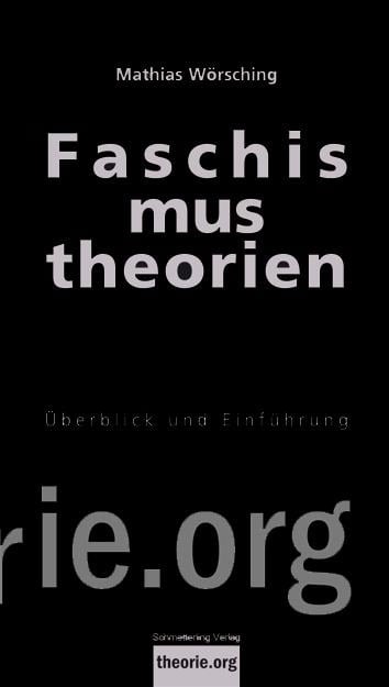 Faschismustheorien - Mathias Wörsching