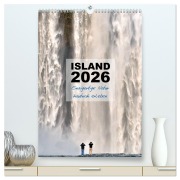 Island 2026 - Einzigartige Natur hautnah erleben (hochwertiger Premium Wandkalender 2026 DIN A2 hoch), Kunstdruck in Hochglanz - Dirk Vonten