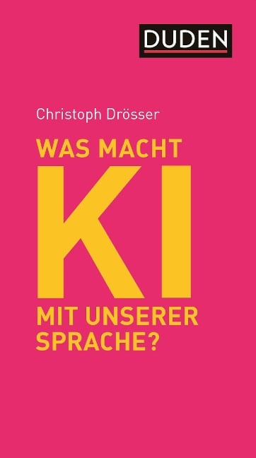 Was macht KI mit unserer Sprache? - Christoph Drösser