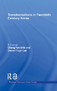 Cover-Bild zum Titel 'Transformations in Twentieth Century Korea' von ''
