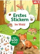 Cover-Bild zum Titel 'Erstes Stickern - Im Wald' von ''