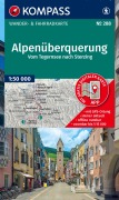 Cover-Bild zum Titel 'KOMPASS Wanderkarte 288 Alpenüberquerung, vom Tegernsee nach Sterzing 1:50.000' von ''