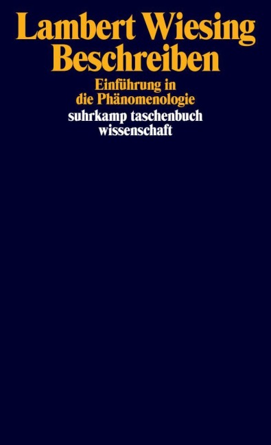 Beschreiben - Lambert Wiesing