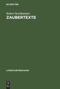 Cover-Bild zum Titel 'Zaubertexte' von 'Robert Stockhammer'