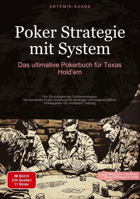 Poker Strategie mit System: Das ultimative Pokerbuch für Texas Hold'em - Artemis Saage - Deutschland