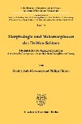Morphologie und Metamorphosen des Dritten Sektors. - Frank Schulz-Nieswandt, Philipp Thimm