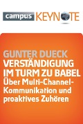 Cover-Bild zum Titel 'Verständigung im Turm zu Babel' von 'Gunter Dueck'