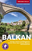Cover-Bild zum Titel 'TRESCHER Reiseführer Balkan' von 'Matthias Koeffler, Matthias Jacob, Philine von Oppeln, Martin Bock, Frank Dietze'