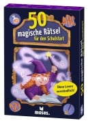 Cover-Bild zum Titel '50 magische Rätsel für den Schulstart' von 'Nicola Berger'