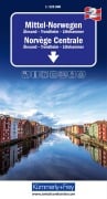 Cover-Bild zum Titel 'Kümmerly+Frey Regional-Strassenkarte 2 Mittel-Norwegen 1:325.000' von ''
