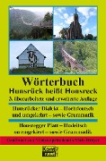 Cover-Bild zum Titel 'Wörterbuch - Hunsrück heißt Honsreck' von 'Bernd Bersch'
