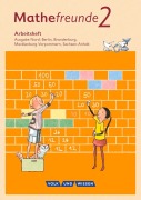 Cover-Bild zum Titel 'Mathefreunde 2. Schuljahr. Arbeitsheft. Nord' von 'Catrin Elies, Ursula Kluge, Jana Elsner, Nancy Kunkis, Birgit Schlabitz'
