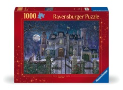 Cover-Bild zum Titel 'Erwachsenenpuzzle 1000 Teile - Die Weihnachtsvilla' von ''